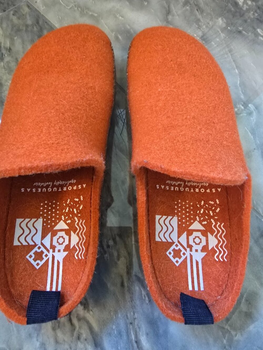 Asportuguesas- Mule in Orange - Size 41 - Picture 4 of 7
